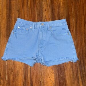 Lucky Brand Light Blue Cutoff Denim Shorts